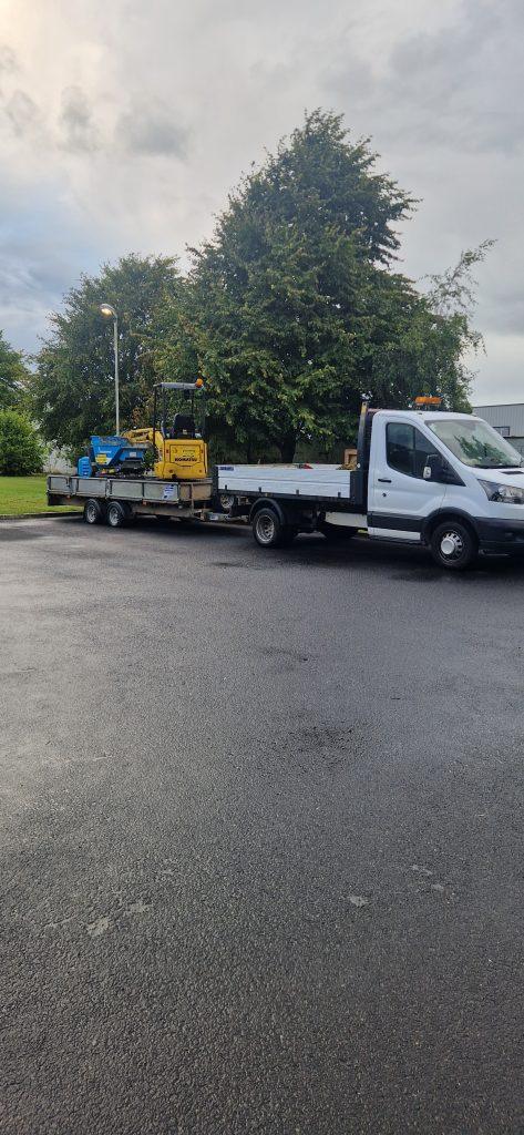 Larchfield ground works 2
